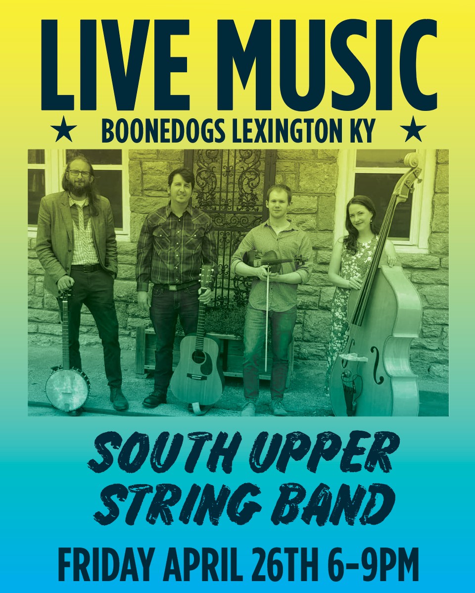Friday, South Upper String Band - Boonedogs Bar & Restaurant